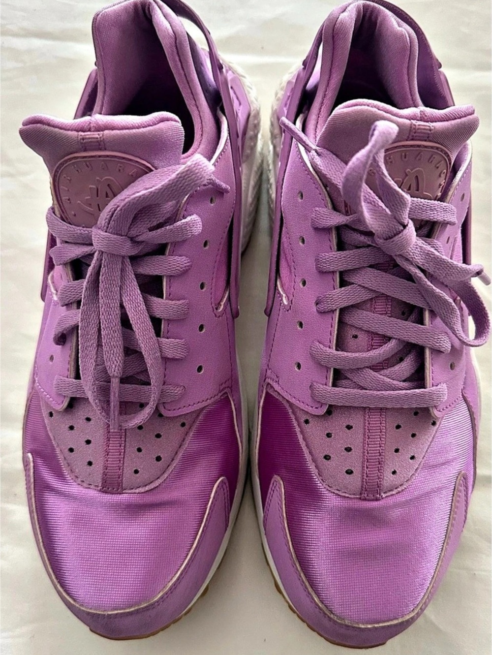 Nike Air Trainer Huarache Purple & White Sneakers US 11